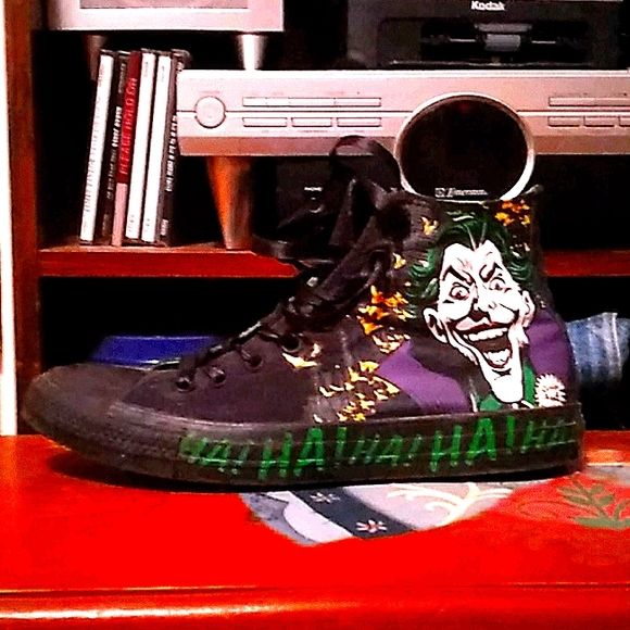 Joker converses/all stars DC comics design - Picture 3 of 3